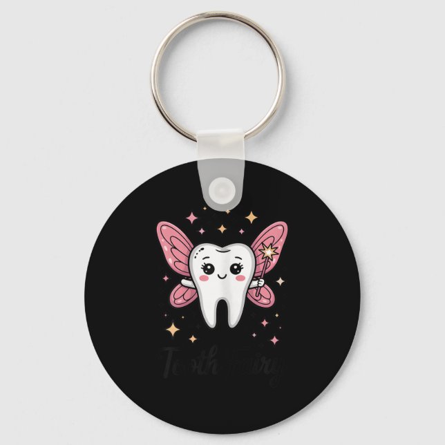 Tooth Fairy Halloween  Key Ring (Front)