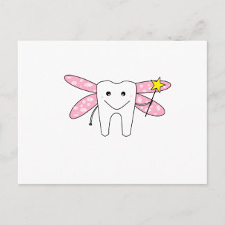 tooth fairy postcard