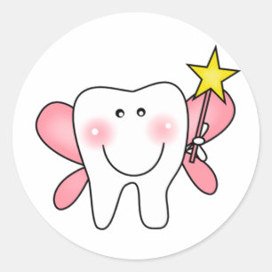 Tooth Fairy Tshirts and Gifts Classic Round Sticker