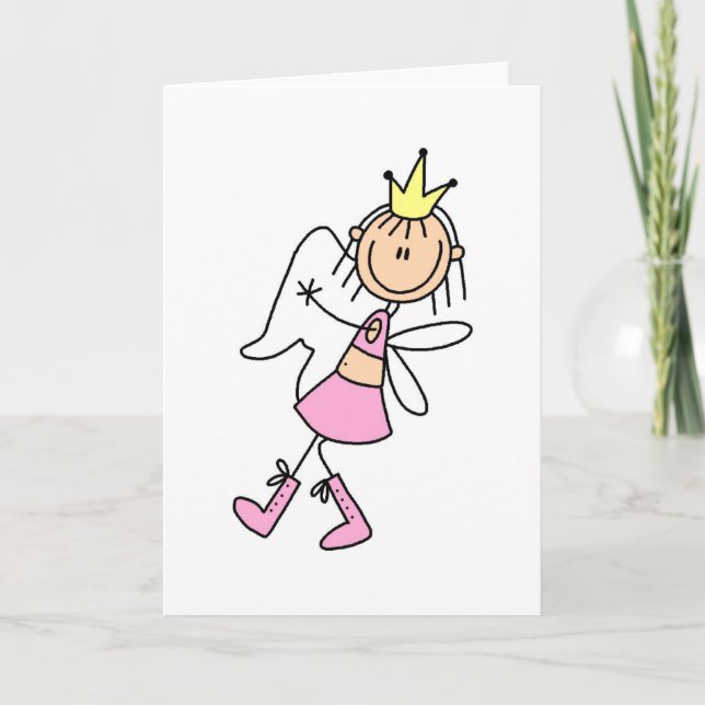 Tooth Fairy With Her Hands Full Card (Front)