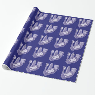 Tooth Funeral Wrapping Paper