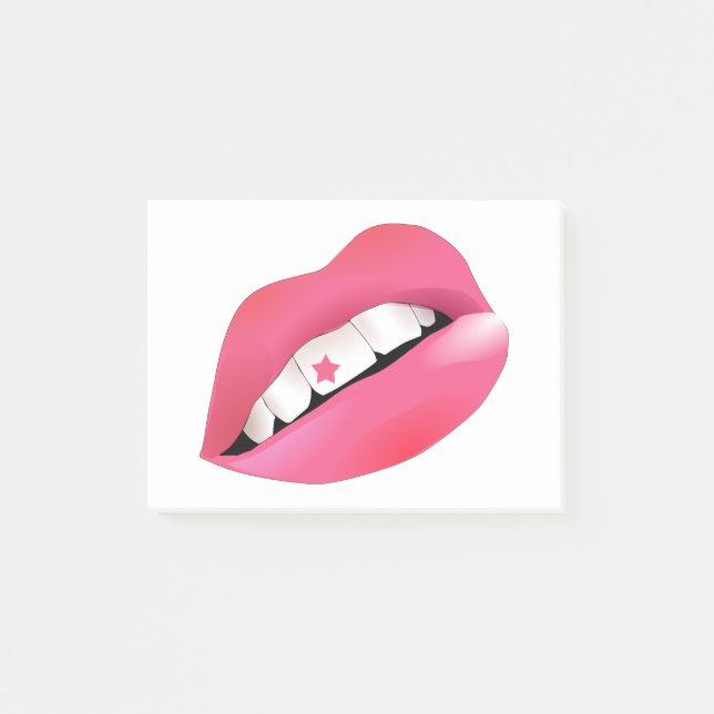 Tooth Germ  Be jewelled  Bring the bling Post-it Notes (Front)