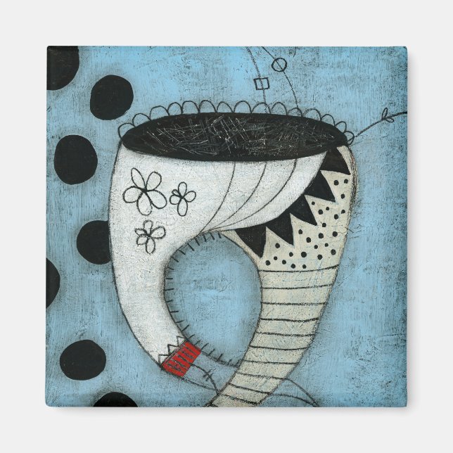 Tooth Has Nice Pants Refrigerator Magnet (Front)