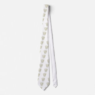 Tooth illustration tie