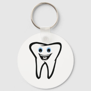 Tooth Key Ring