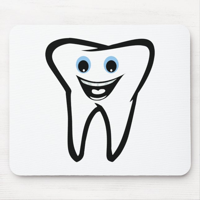 Tooth Mouse Pad (Front)