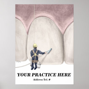 Tooth Washer (CUSTOM) Poster