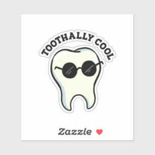 Toothally Cool Teeth Pun Die-Cut