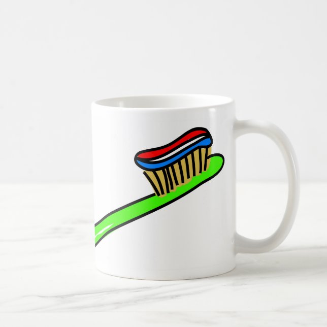 Toothbrush Coffee Mug (Right)