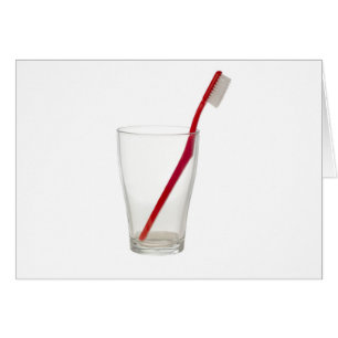 Toothbrush in a glass