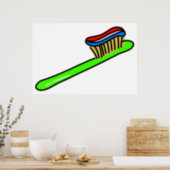 Toothbrush Poster (Kitchen)