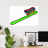 Toothbrush Poster (Home Office)
