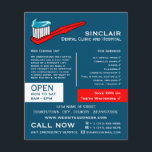 Toothbrush & Toothpaste, Dentistry, Dentist Advert Flyer<br><div class="desc">Toothbrush & Toothpaste,  Dentistry,  Dentist Advertising Flyer by The Business Card Store.</div>