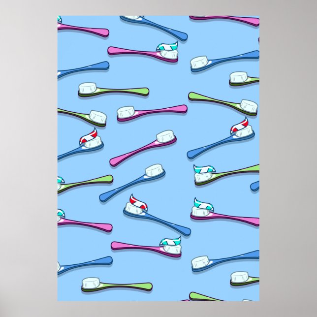 Toothbrushes Poster (Front)