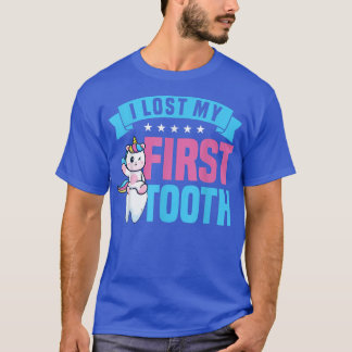 Toothfairy Wand Lost My First Tooth Girl Tooth Fai T-Shirt