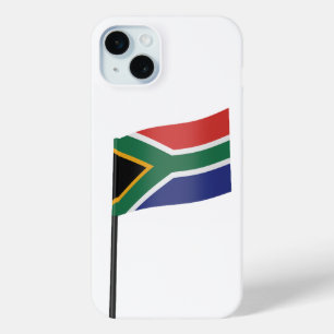 Toothpick with the flag of South Africa iPhone 15 Mini Case
