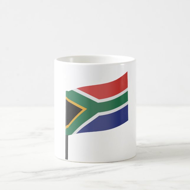 Toothpick with the flag of South Africa Coffee Mug (Center)