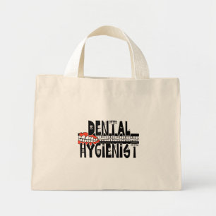TOOTHY DENTAL HYGIENIST LOGO MINI TOTE BAG
