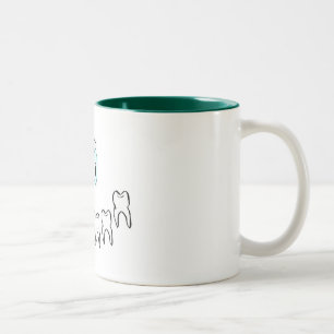 Toothy Smile Two-Tone Coffee Mug
