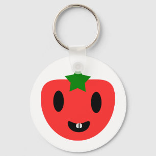 Toothy Tomato Key Ring
