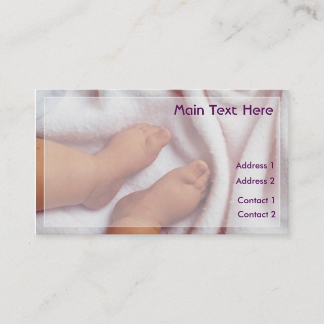 Tootsies Business Cards (Front)