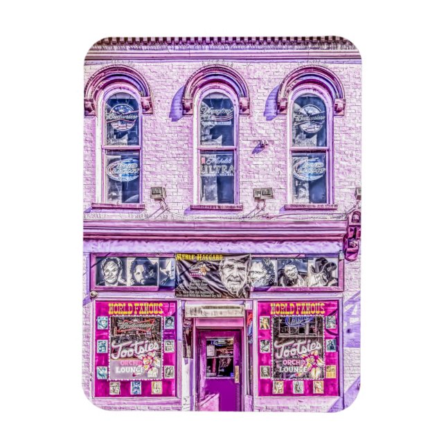 Tootsie's Orchid Lounge Magnet (Vertical)