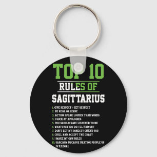 Top 10 Rules Of Sagittarius Birthday Horoscope Key Ring