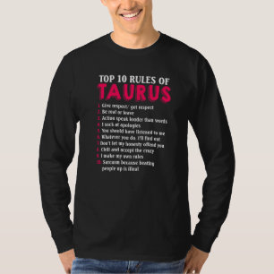 Top 10 Rules Of Taurus Zodiac Sign