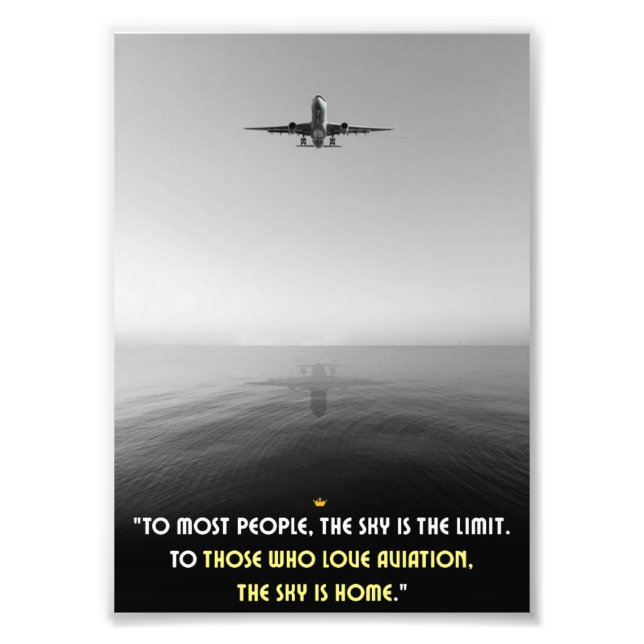 Top 20 Inspirational Fly Quotes to Elevate. Photo Print (Front)