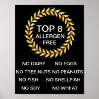 Top 8 Allergen Free Allergy Restaurant Bakery