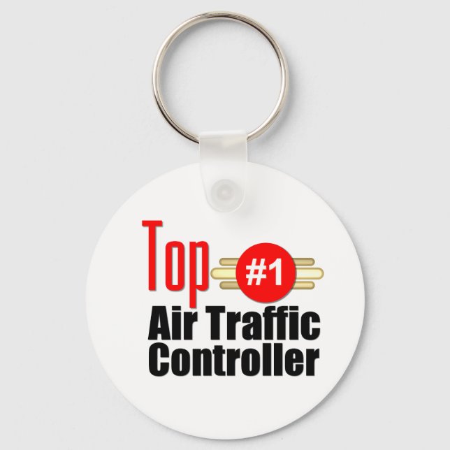 Top Air Traffic Controller Key Ring (Front)