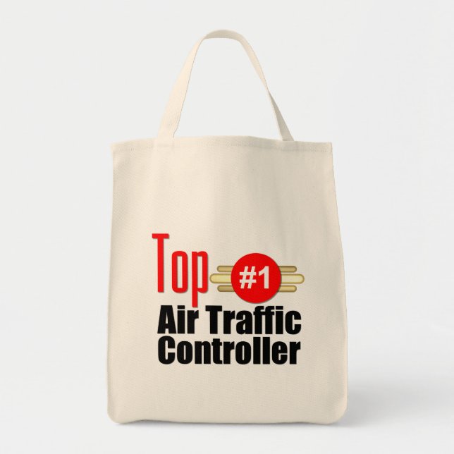 Top Air Traffic Controller Tote Bag (Front)