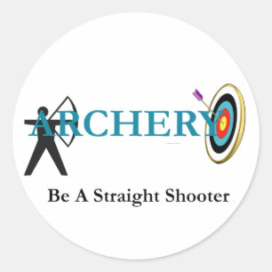 TOP Archery Classic Round Sticker