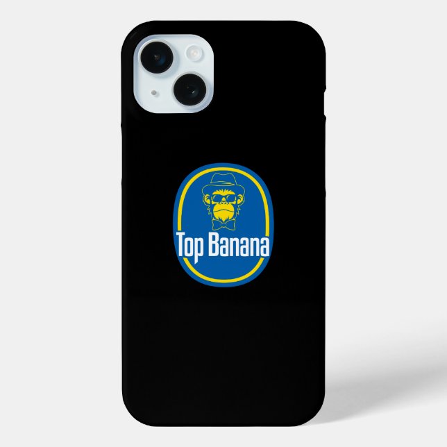 Top Banana Case-Mate iPhone Case (Back)