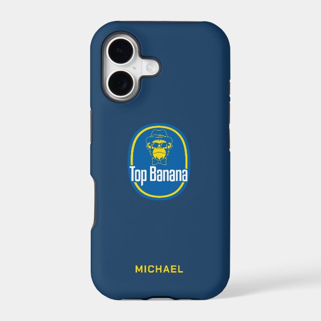 Top Banana Case-Mate iPhone Case (Back)