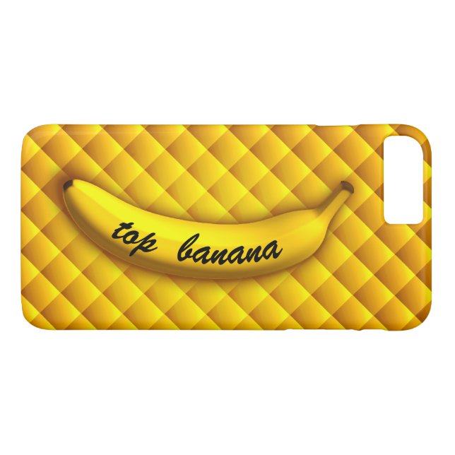 Top Banana iPhone 7 Case-Mate iPhone Case (Back (Horizontal))