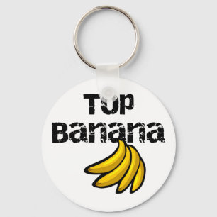 Top Banana Key Ring