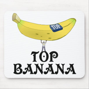 Top Banana Mouse Pad
