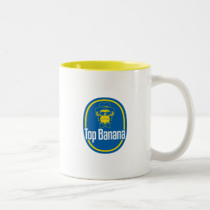Top Banana Two-Tone Coffee Mug