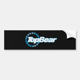 Top Bear Bumper Sticker