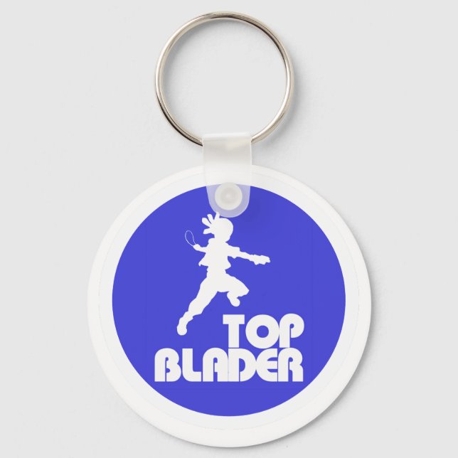 Top Blader Tag! Key Ring (Front)