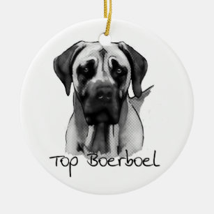 Top Boerboel Ornament