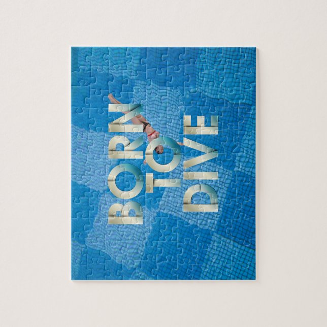 TOP Born to Dive Jigsaw Puzzle (Vertical)