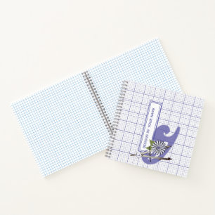 Top Bound Graph Paper for Lefties Notebook