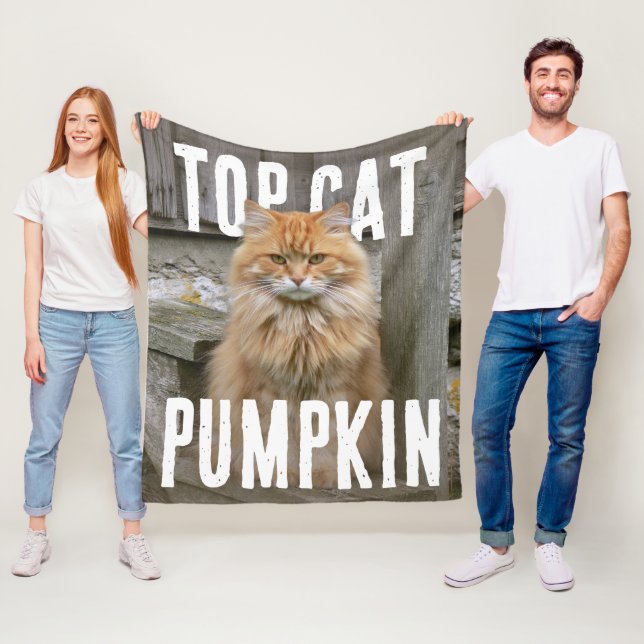 Top Cat PhotoPop Fleece Blanket (In Situ)