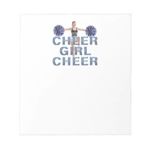 TOP Cheer Girl Cheer Notepad