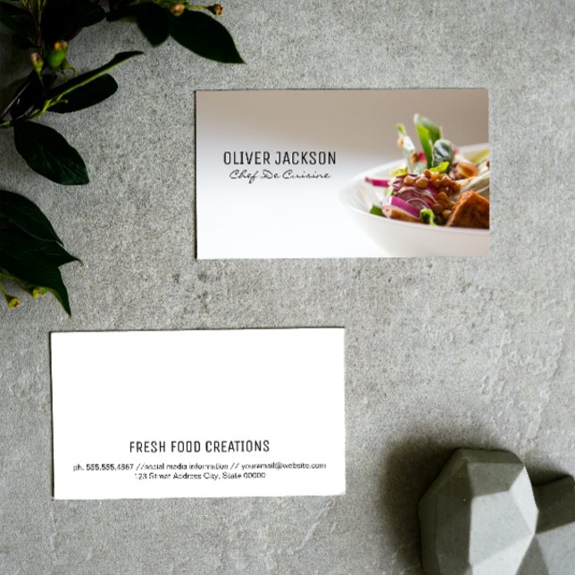 Top Chef | Catering Services Business Card (Creator Uploaded)