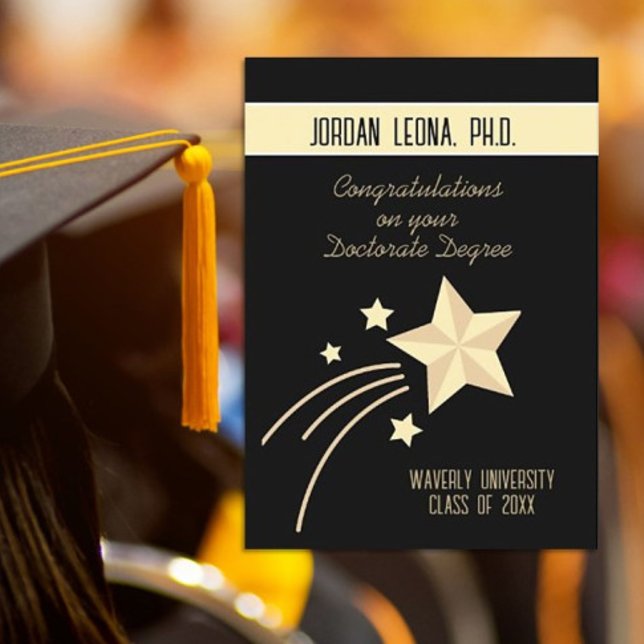 Top Choice!  Doctorate graduation card (Ph.D.) (Creator Uploaded)