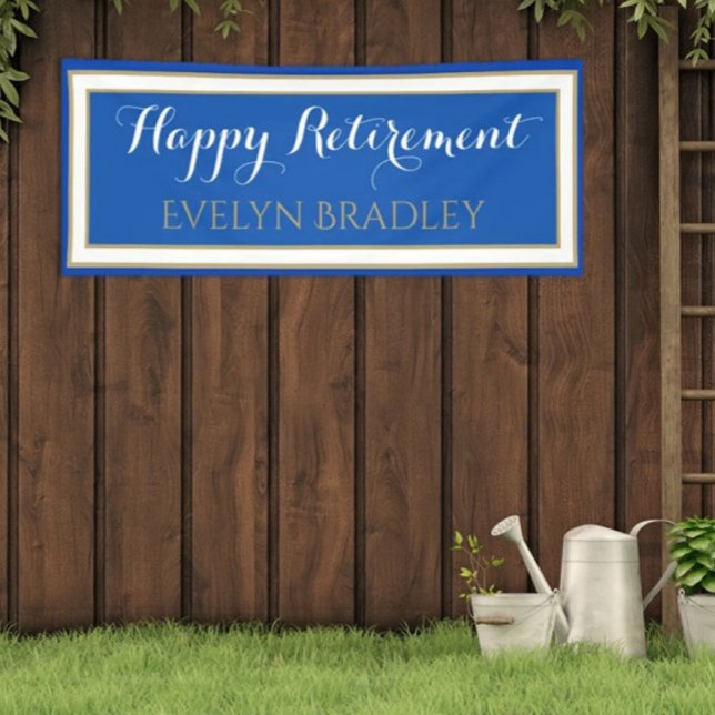 Top choice!Happy retirement banner/various colours Banner (Creator Uploaded)