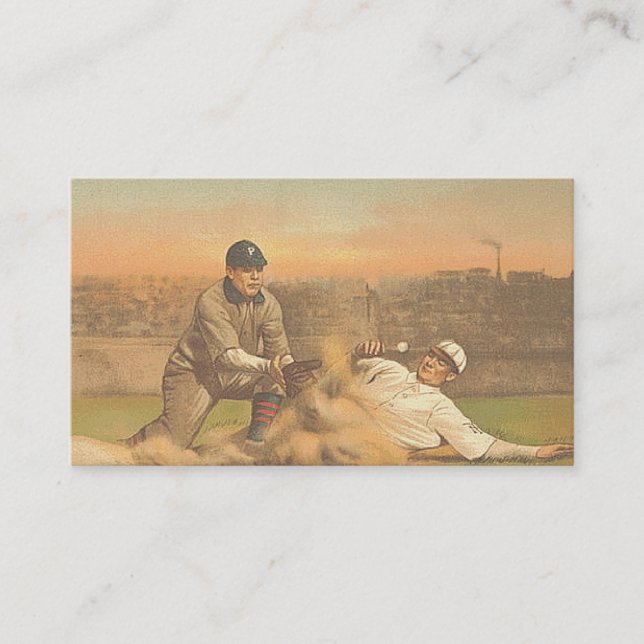 TOP Classic Baseball Business Card (Front)